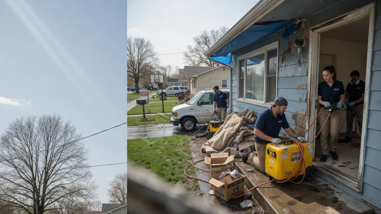 Basement Flood Cleanup in Wendover, KY near me